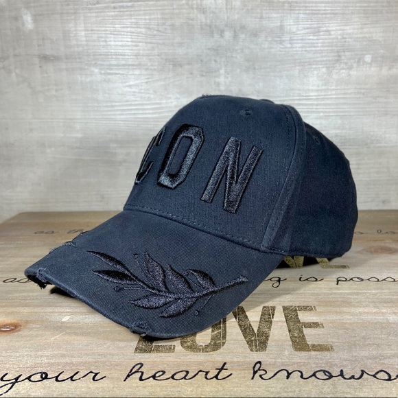 Dsquared2 ICON Black Limited Edition Baseball Cap - Picture 3 of 4